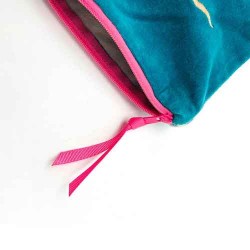 Täschchen Yoga petrol