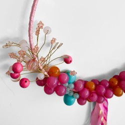 Dekoration FUNKEL pink