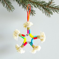 Dekoration Wrap Star multi