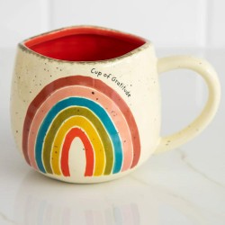 Tasse Cup of Gratitude Rainbow