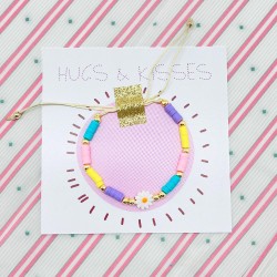 Armband Goldflower Colorblock