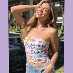 Stirn- und Haarband Boho Bandeau White Follow The Sun