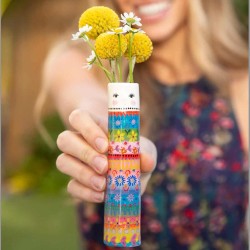 Vase Folk Friend Bud Vase Folk Lady