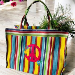 Shopper XL recycled plastic Peace