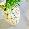 Vase Keramik L oval Karo enjoy