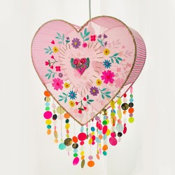 Lampenschirm Heart pink
