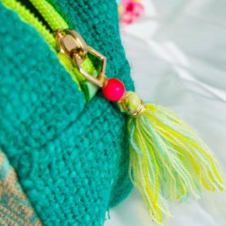 Täschchen zip Love Yoga