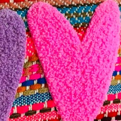 Täschchen zip 3 Hearts Jaq