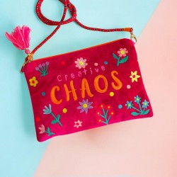 Täschchen zip Velvet creative chaos