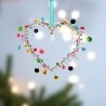 Dekoration FUNKEL Herz multi 25-13