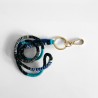 Schlüsselband/ Lanyard Multi wrap 23 blue black
