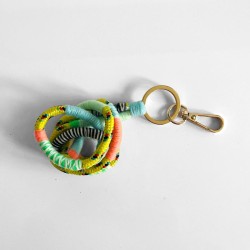 Schlüsselband/ Lanyard Multi wrap 23 yellow