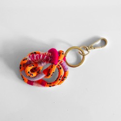 Schlüsselband/ Lanyard Multi wrap 23 orange-p