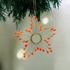 Dekoration Funkel Ultrafine Starflower neonorange