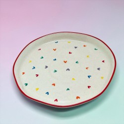 Teller Keramik Loveheart