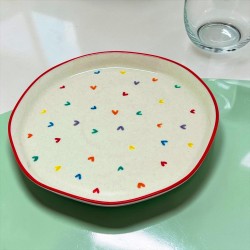 Teller Keramik Loveheart