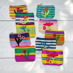 Täschchen Recycle Mini Zip Green