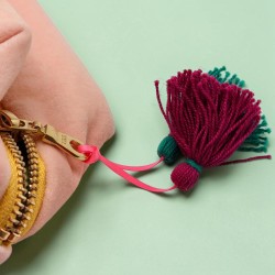 Kosmetiktasche SKI XXL apricot