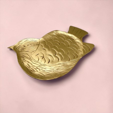Minischale Brass Birdy