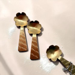 Löffel Mini Brass Flower