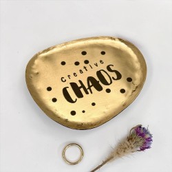 Minischale organic Brass Chaos