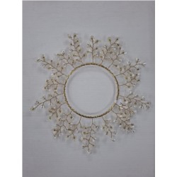 Dekoration FUNKEL Circle L Flower rose