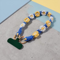 Schlüsselband/ Handyhalter Flower Makrame