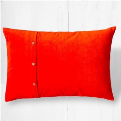 Kissenhülle Velvet Pinstripe Love 4060