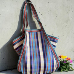 Shopper triangle recycled plastic Lovehands