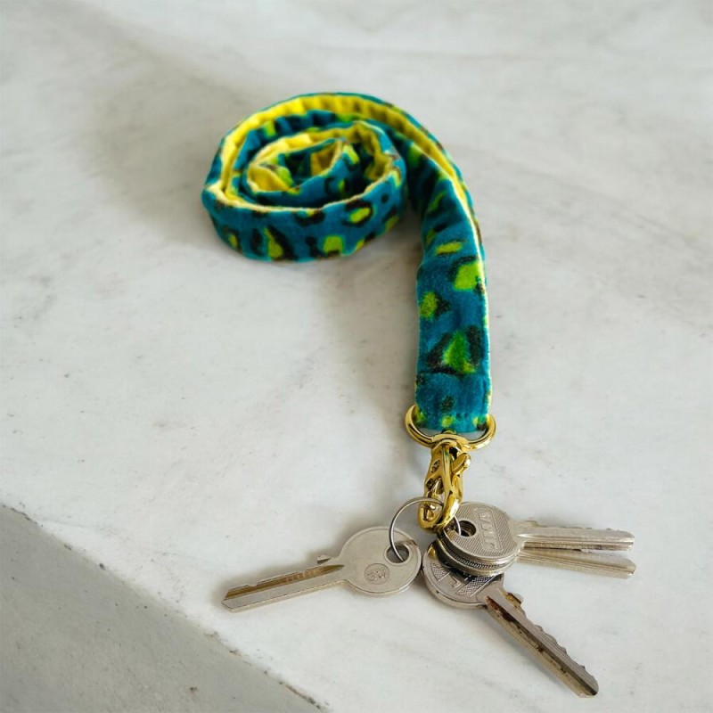 Schlüsselband Lanyard Leo petrol