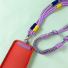 Schultergurt/ Handyband Crossbody Rope 2 col Viola