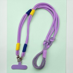 Schultergurt/ Handyband Crossbody Rope 2 col Viola