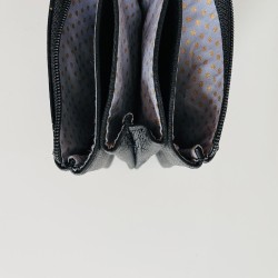 Portemonnaie Mini 3er Leder Crown