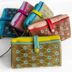 Portemonnaie Leder buffalo sm folded sand