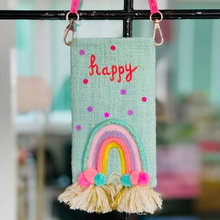 Handytäschchen Happy Rainbow