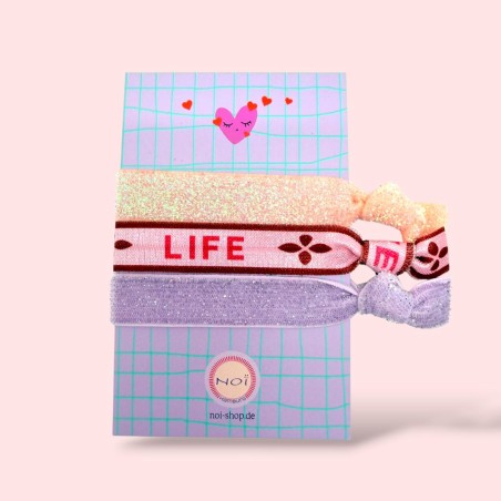 Haargummi/ Armband soft words love