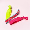 Haargummi/ Armband soft words Happiness