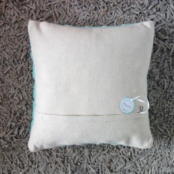 Kissenhülle Woven Classic 4040aqua