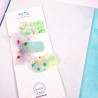 Haarclips Button Set3