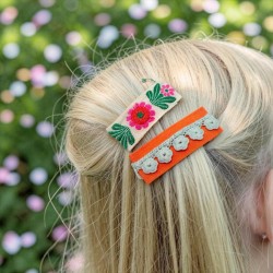 Haarclip Tante Emma Borte Set2