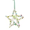 Dekoration FUNKEL Stern 17 Pastel
