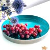 Dekoteller/ Tablett Metallic Shine turquoise- SALE