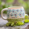 Tasse Folk Art Myrtle The Turtle