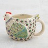 Tasse Folk Art Chicken