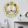 Wanddekoration Frame Lion natur