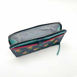 Portemonnaie smartwallet Flowerdot navy