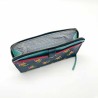 Portemonnaie smartwallet Flowerdot navy