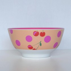 Schale M Melamin Dots