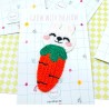Haarclip crochet Carrot