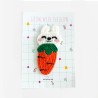 Haarclip crochet Carrot